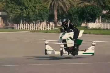 hoverbike Dubai polisi