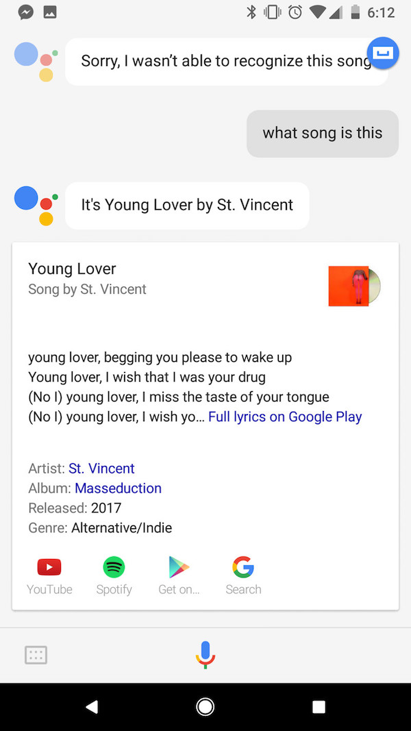 google assistant calan sarkiyi buluyor